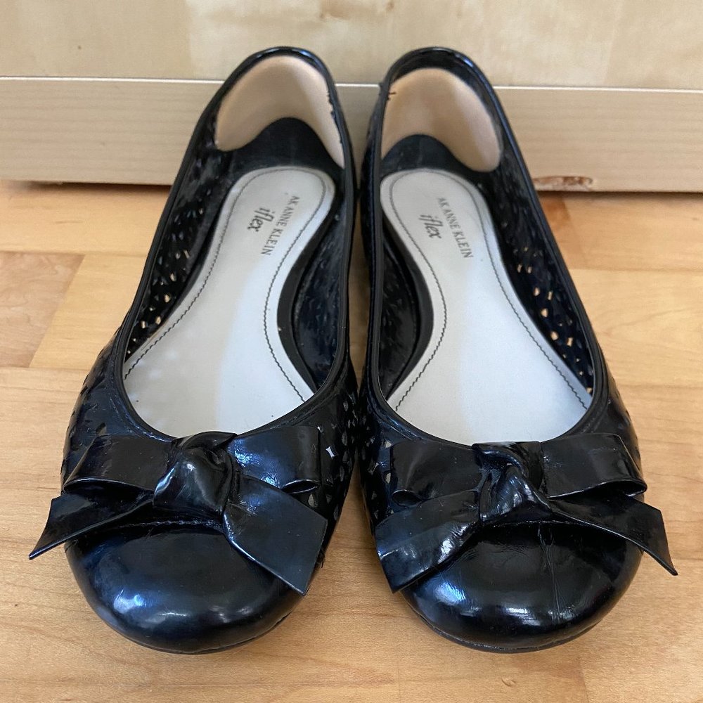 Anne Klein iFlex Patent Leather Flats